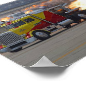 Vrachtmotoren Poster (Hoek)