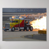 Vrachtmotoren Poster (Voorkant)