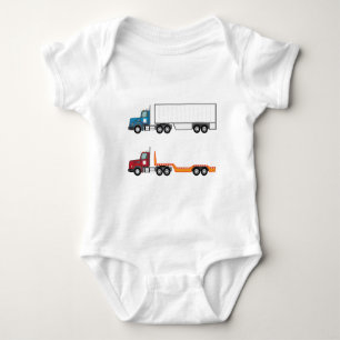 Vrachtpap en platbed romper
