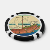 Vrachtschepen 1890 pokerchips (Enkel)