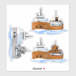 vrachtschip de Grote Meren Hoyt Michipicoten Sticker