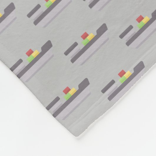 vrachtschip fleece deken (Hoek)