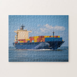 vrachtschip legpuzzel