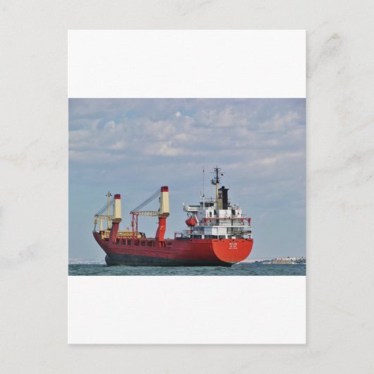 Vrachtschip Malmo Briefkaart (Voorkant)