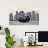 Vrachtschip Poster (Thuiskantoor)
