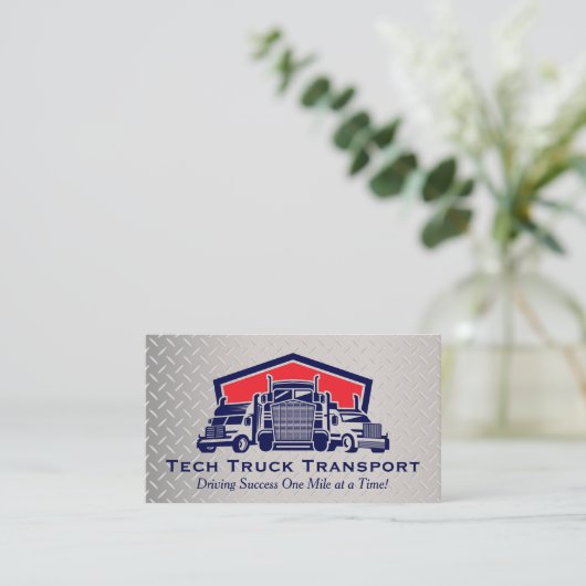 vrachtvervoer | Leveringen van verzendkosten Visitekaartje (Staand voorkant)