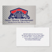 vrachtvervoer | Leveringen van verzendkosten Visitekaartje (Voorkant / Achterkant)