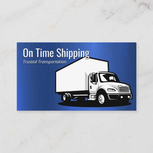 vrachtvervoer | Verzending Visitekaartje (Voorkant)