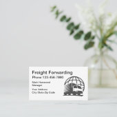 Vrachtverzending Visitekaartje (Staand voorkant)