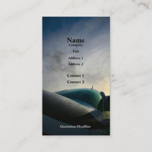 Vrachtvliegtuig Visitekaartje