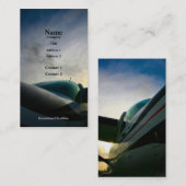 Vrachtvliegtuig Visitekaartje (Voorkant / Achterkant)