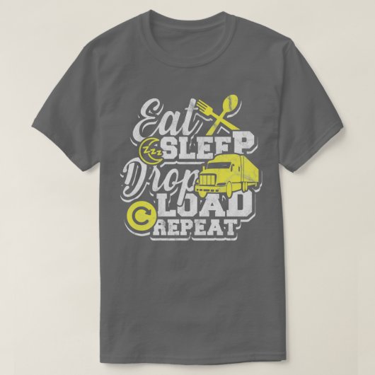 Vrachtwagen 2 t-shirt (Design voorkant)