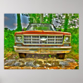 Vrachtwagen 2 van Pa Poster (Voorkant)