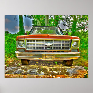 Vrachtwagen 2 van Pa Poster