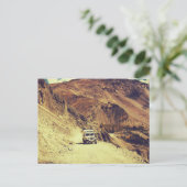 Vrachtwagen: Arid Mountains Briefkaart (Staand voorkant)