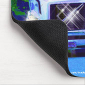 VRACHTWAGEN BIG RIG TRUCKERS Mousepad Muismat (Hoek)