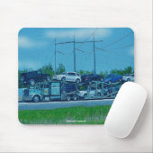 VRACHTWAGEN BIG RIG TRUCKERS Mousepad Muismat (Met muis)