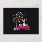  vrachtwagen Boston shire Hunt Eggs Tree Pasen Uitnodiging Briefkaart (Voorkant)