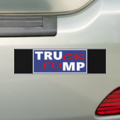 Vrachtwagen Bumpersticker (Op auto)