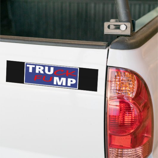 Vrachtwagen Bumpersticker (Op Truck)