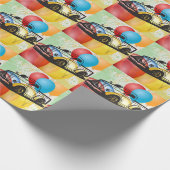 Vrachtwagen Cadeaupapier (Hoek)