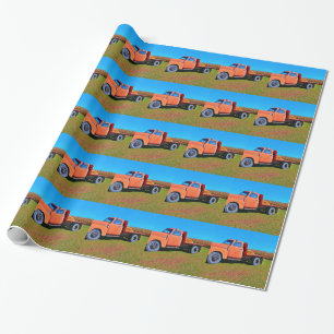 vrachtwagen cadeaupapier