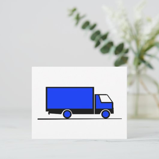 Vrachtwagen - Camion Briefkaart (Staand voorkant)