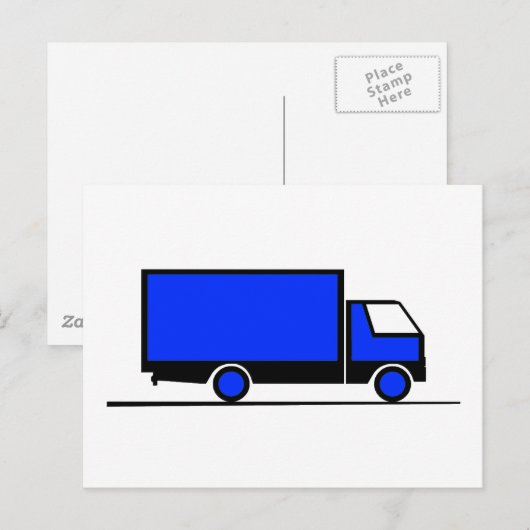 Vrachtwagen - Camion Briefkaart (Voorkant / Achterkant)