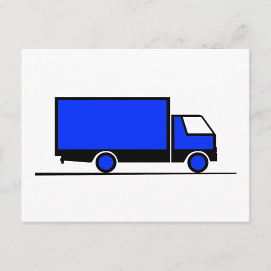 Vrachtwagen - Camion Briefkaart (Voorkant)
