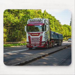Vrachtwagen door Herefordshire muismat