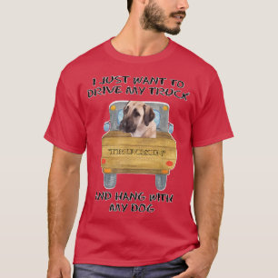 Vrachtwagen Driving Dog Anatolian Shepherd Dog T-shirt