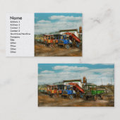 Vrachtwagen - Dump Truck - Wilcox Trux 1912 Visitekaartje (Voorkant / Achterkant)