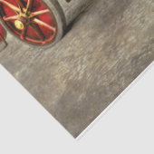 Vrachtwagen - Een elektrische pomptruck 1907 Tissuepapier (Detail)