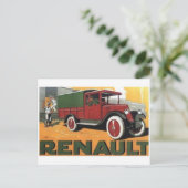  Vrachtwagen en Briefkaart (Staand voorkant)