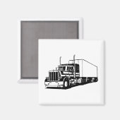 Vrachtwagen en droogwagen magneet (Voorkant / Achterkant)