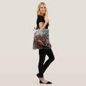  vrachtwagen en fiets in Jerome, Arizona Tote Bag (Op model)