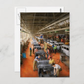 Vrachtwagen - Fabriek - Sommige assemblage vereist Briefkaart (Voorkant / Achterkant)