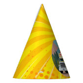 Vrachtwagen Gelukkige Verjaardag Achttien Wheeler Feesthoedjes (Links)