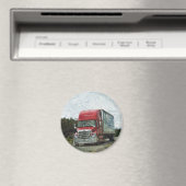 VRACHTWAGEN GROTE RIG TRUCKERS Cadeaus Magneet (Insitu (Vaatwasser))