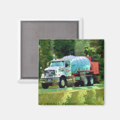 VRACHTWAGEN GROTE RIG TRUCKERS Cadeaus Magneet (Voorkant / Achterkant)