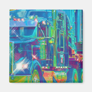 VRACHTWAGEN GROTE RIG TRUCKERS Cadeaus Magneet