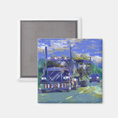 VRACHTWAGEN GROTE RIG TRUCKERS Cadeaus Magneet (Voorkant / Achterkant)