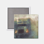 VRACHTWAGEN GROTE RIG TRUCKERS Cadeaus Magneet (Voorkant / Achterkant)