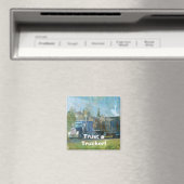 VRACHTWAGEN GROTE RIG TRUCKERS Gifts Magneet (Insitu (Vaatwasser))