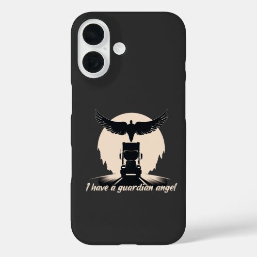 Vrachtwagen Guardian Angel Protection Faith Road J Case-Mate iPhone Case (Achterkant)