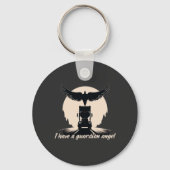 Vrachtwagen Guardian Angel Protection Faith Road J Sleutelhanger (Voorkant)