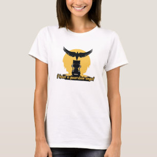 Vrachtwagen Guardian Angel Protection Faith Road J T-shirt