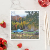  vrachtwagen Happy Birthday Servet (Insitu)