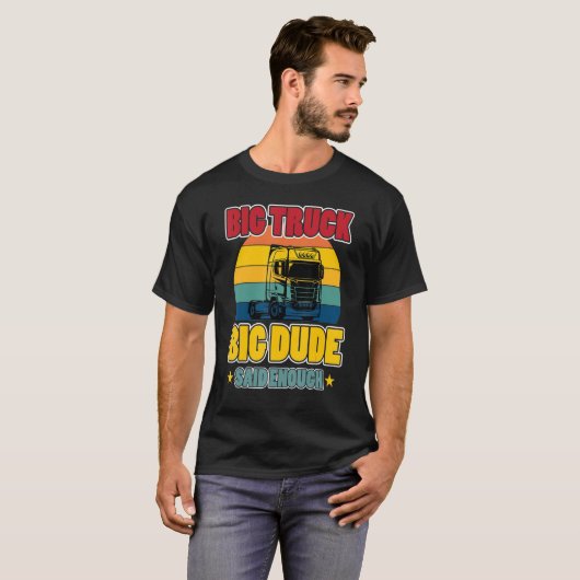 Vrachtwagen het Vervoer Ladingen Levering Schip Tr T-shirt (Voorkant volledig)