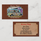 Vrachtwagen - IJs - IJs hoofdpijn Visitekaartje (Voorkant / Achterkant)